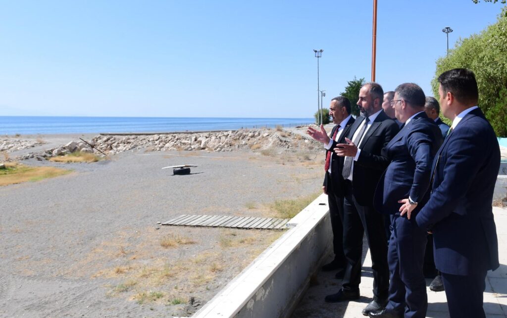 Van YYÜ'de Kıyı Rekreasyon Projeleri Başlıyor