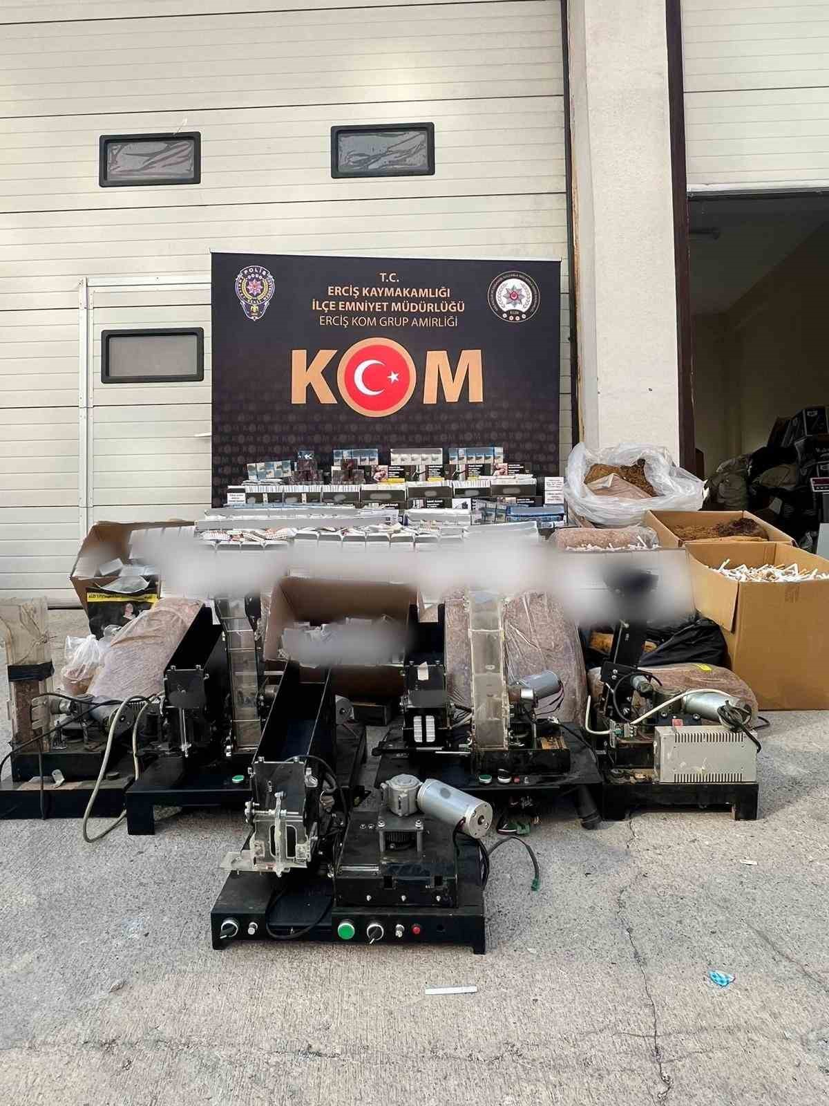Van’da gümrük kaçakçılığı operasyonu