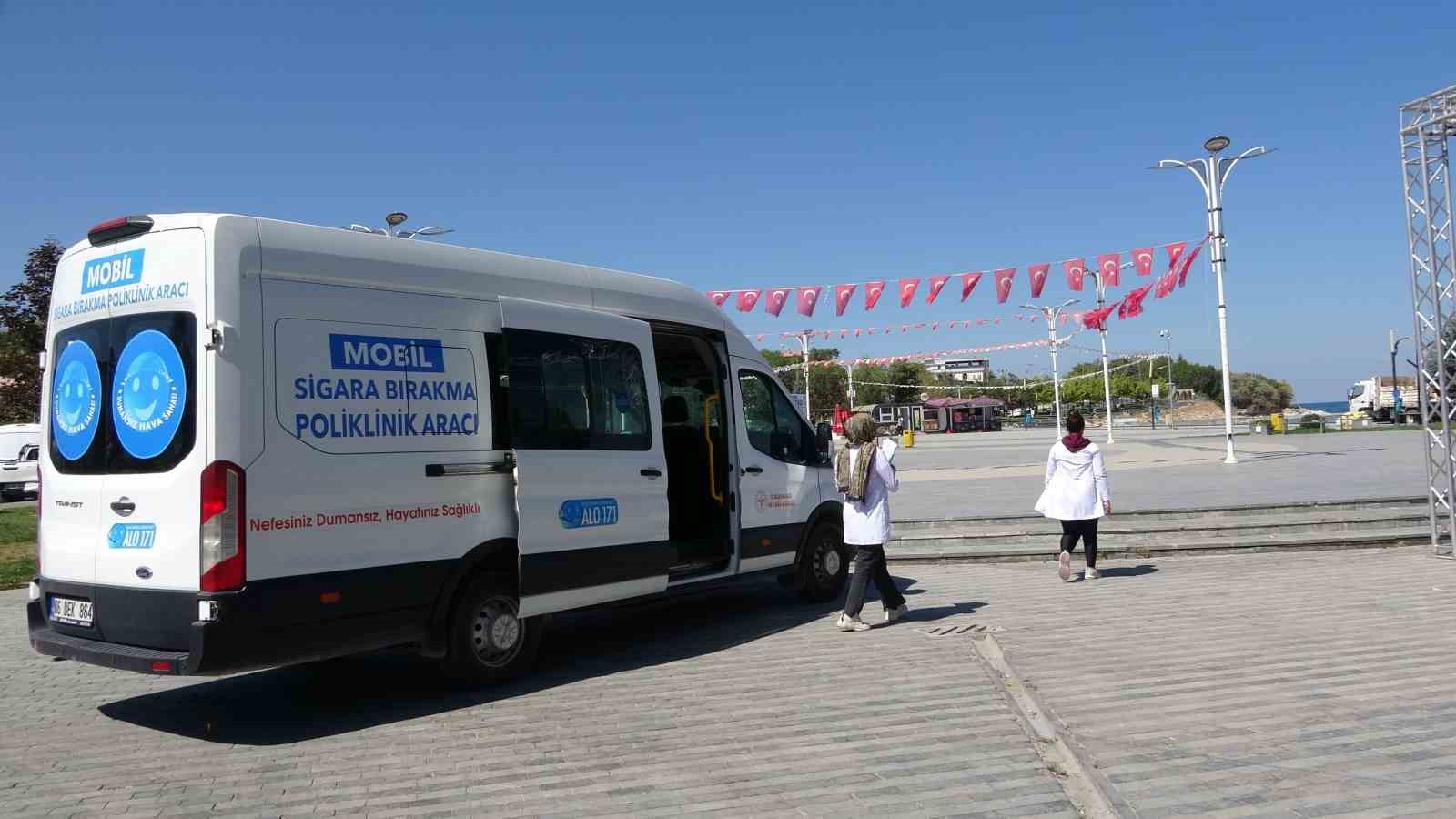 Van’da ’Mobil Sigara Bırakma Polikliniği’ hizmete girdi